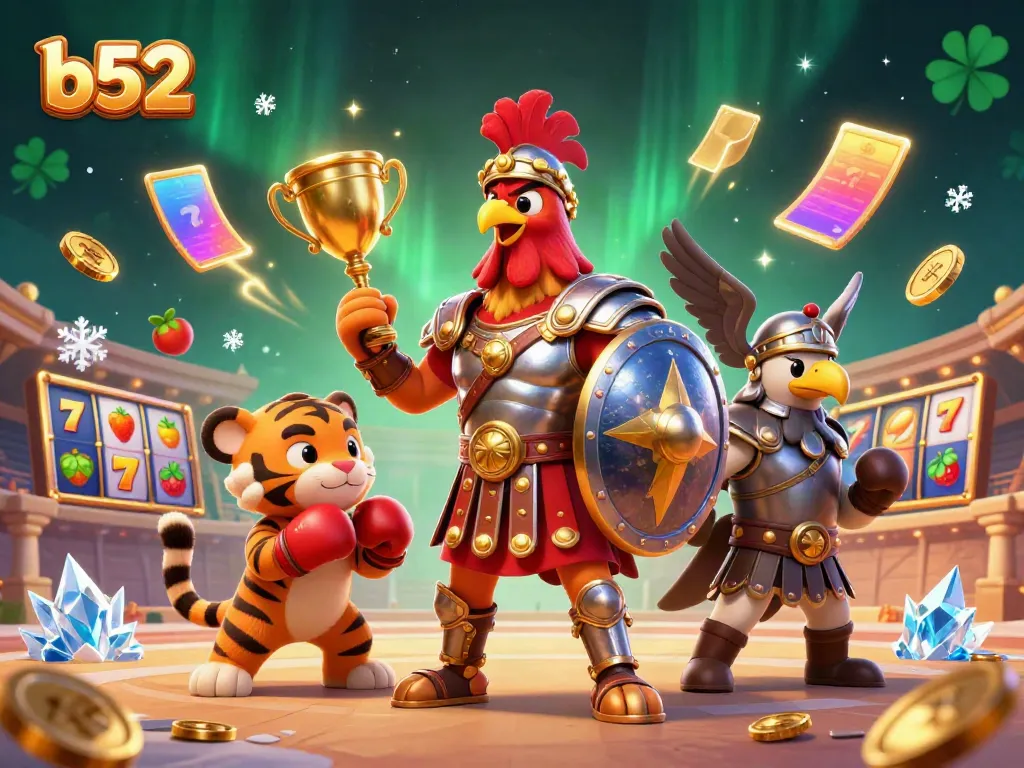 Experience the excitement of b52 slots with dynamic characters and rich casino elements