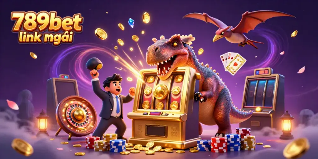 Engage with 789bet link mới as a pachycephalosaurus wins a jackpot at the casino