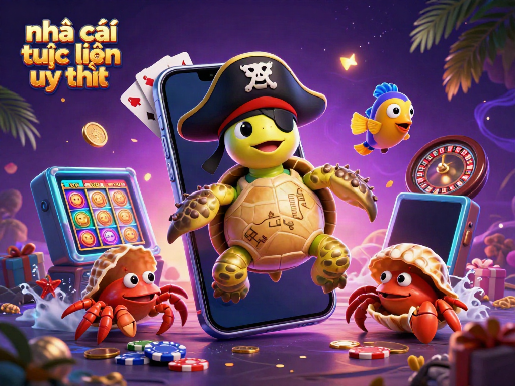 Engage with nhà cái trực tuyến uy tín through thrilling digital casino adventures with rich colors and dynamic characters.