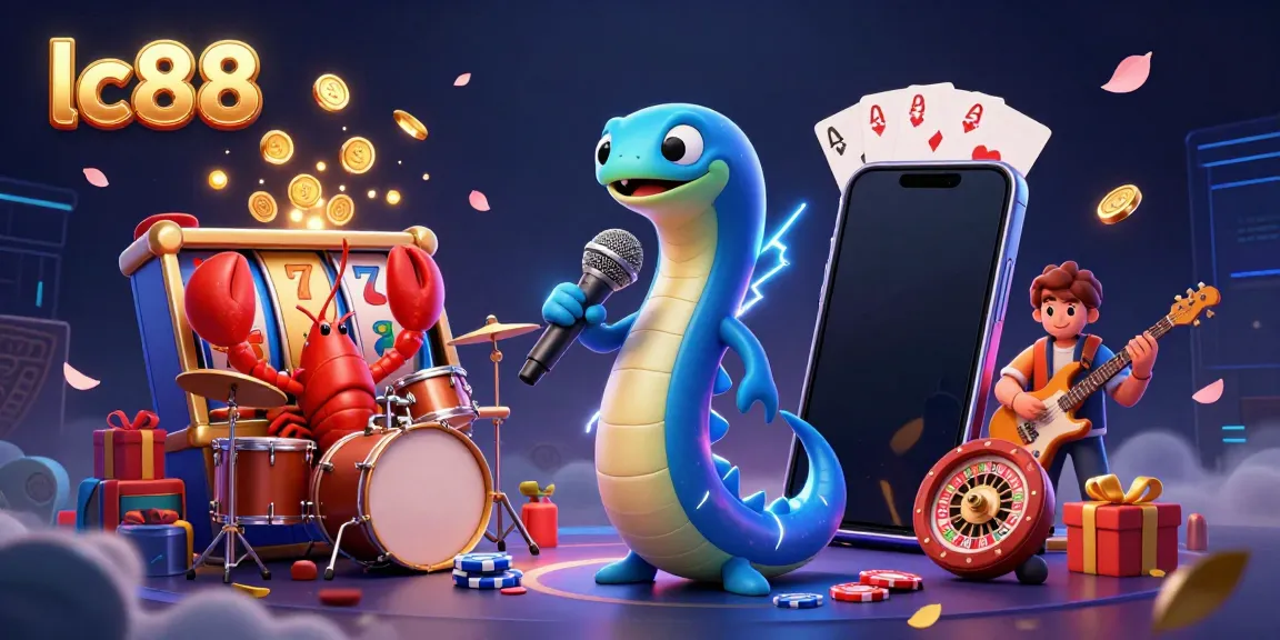 Experience thrilling lc88 action with an electric eel DJ, lobster drummer, and seahorse guitarist performing in a vibrant underwater casino.