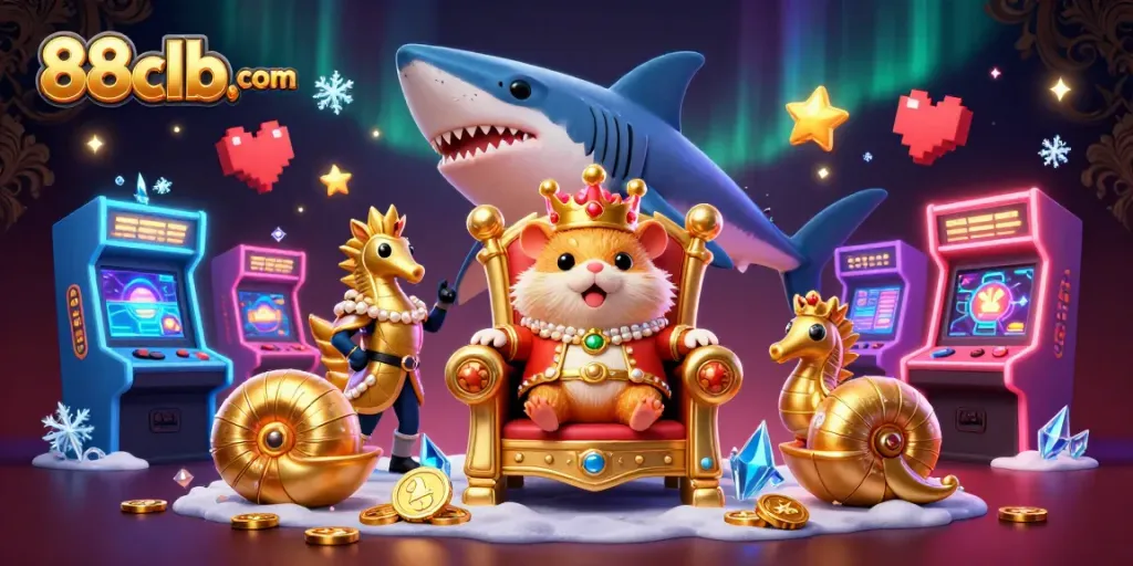 Experience exciting gameplay at 88clb-com with vibrant characters amidst thrilling casino elements.