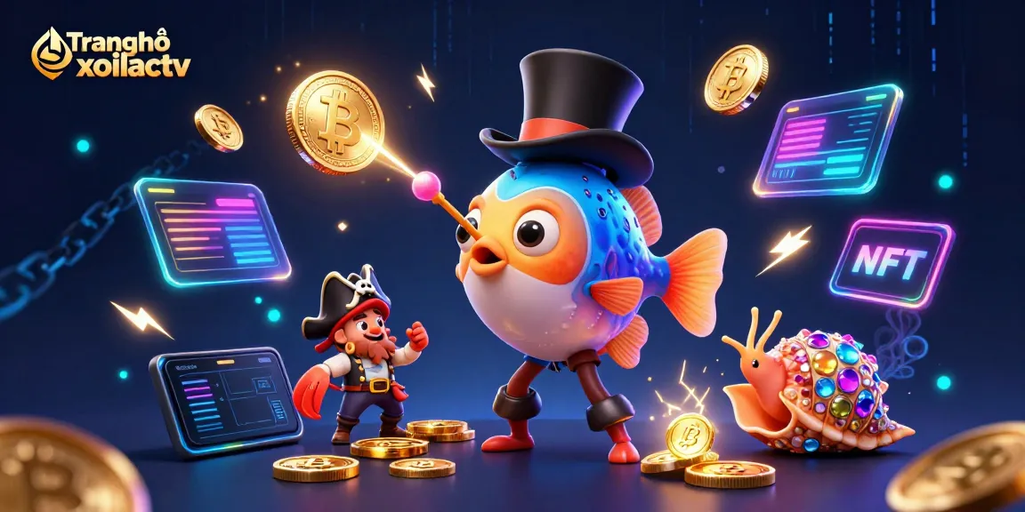 Engage in thrilling gameplay at Trang chủ xoilactv with vibrant 3D characters and crypto elements.