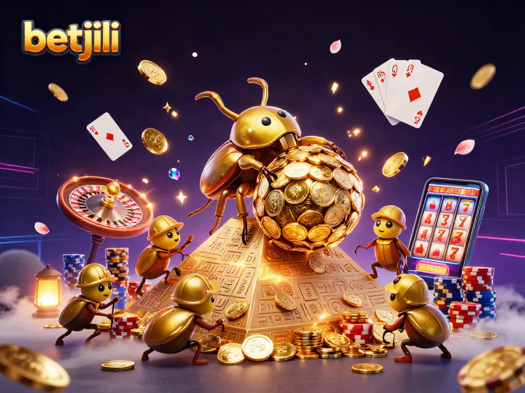 Experience the thrill of winning with betjili's dynamic casino elements and golden opportunities.