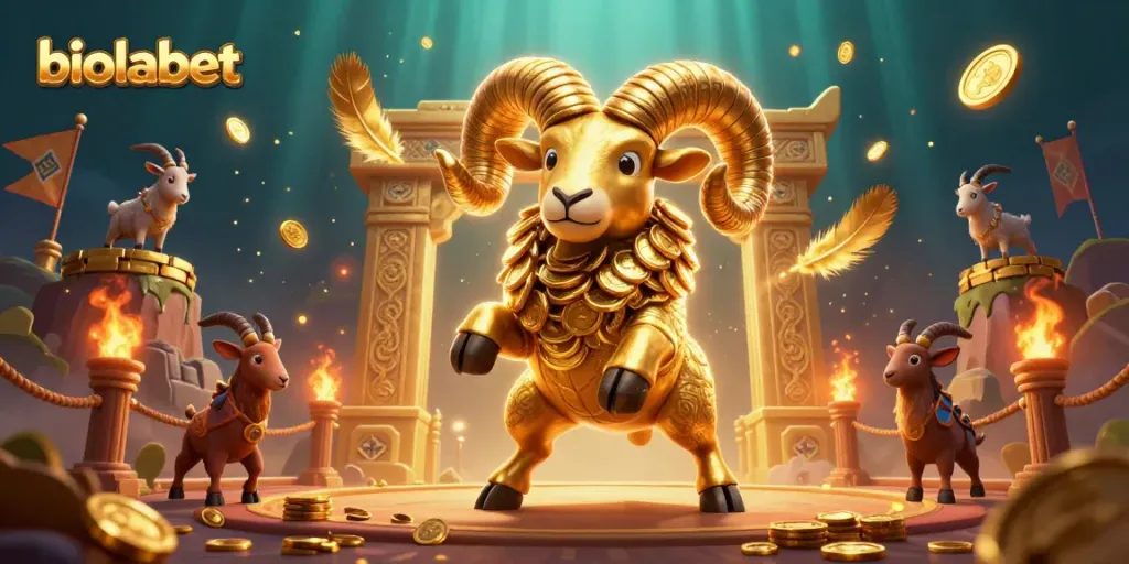 Engage with the biolabet casino experience featuring action-packed scenes with dynamic gold elements and characters.