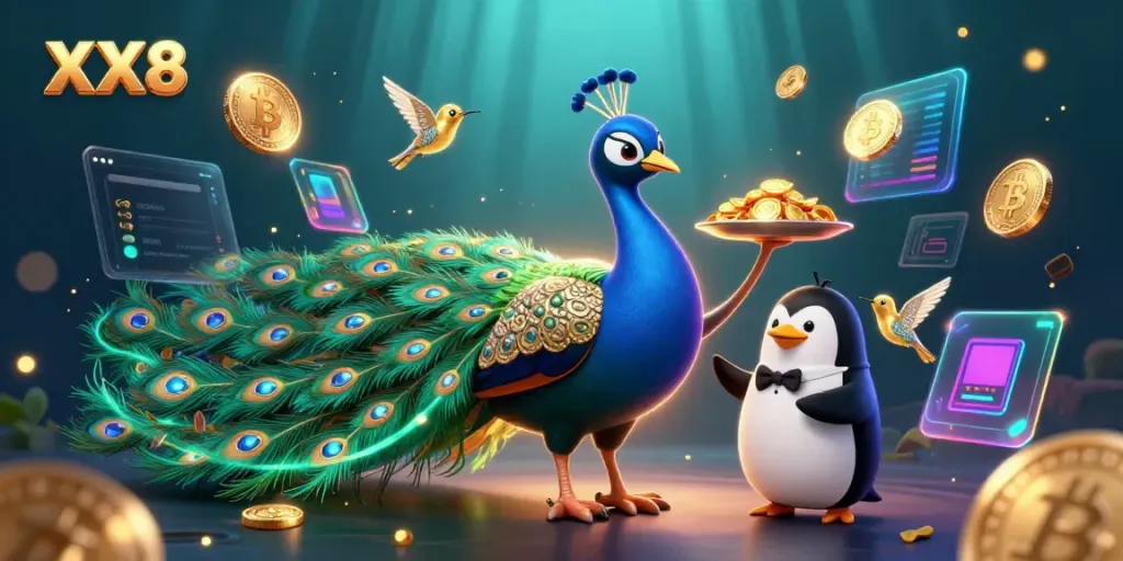 Engage in thrilling gameplay at the XX8 casino with stunning 3D characters and crypto elements