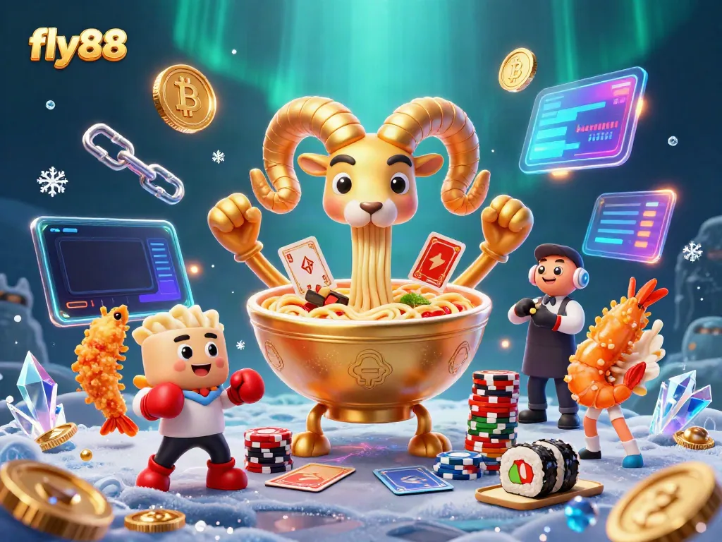Experience the thrill at fly88 with vibrant casino characters in a dynamic action scene and sparkling gaming elements.