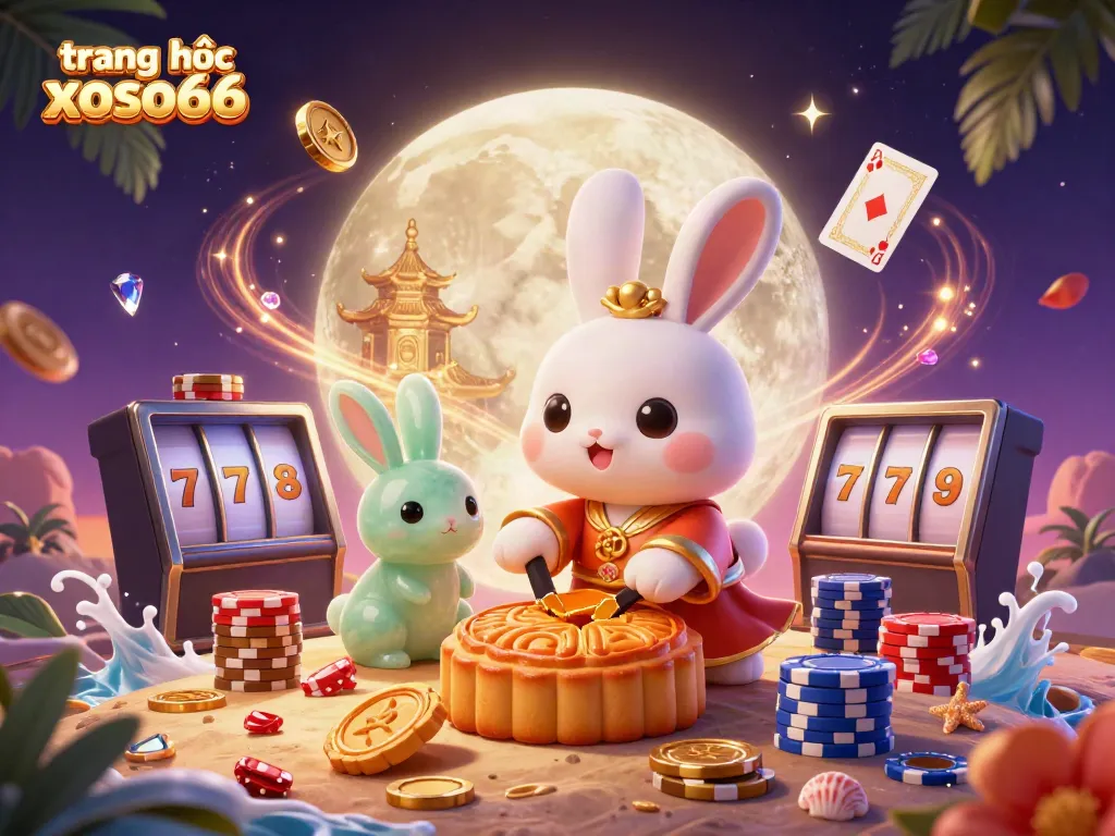 Immerse in the action at trang chủ xoso66 with vibrant casino elements and energetic characters.