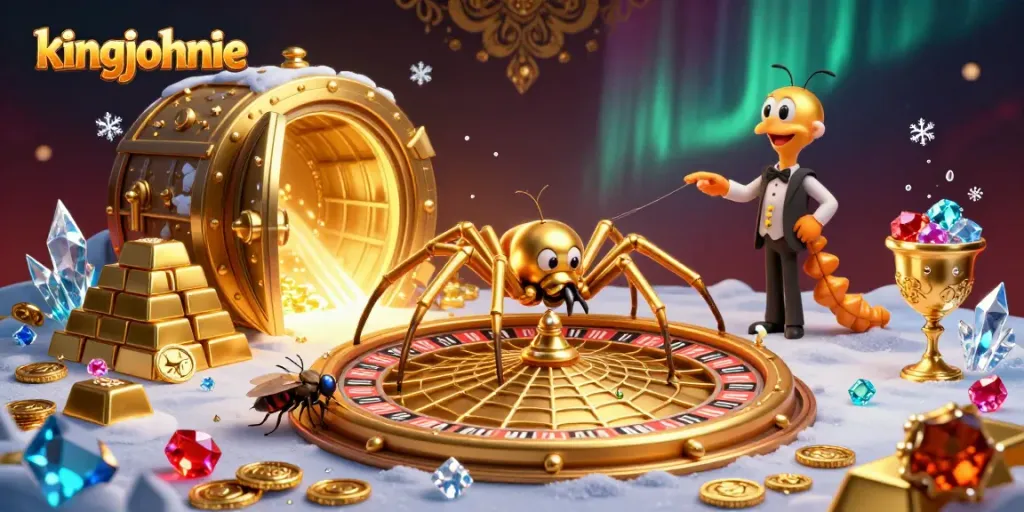 Experience thrilling bets at kingjohnnie mobile casino with roulette, gold, and gems!