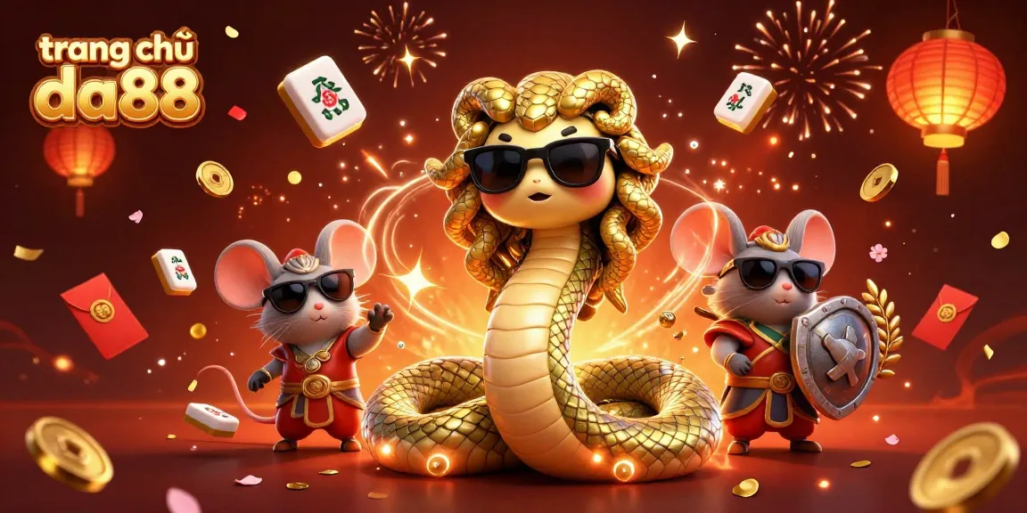 Experience the excitement of trang chủ da88 with vibrant characters and festive casino symbols