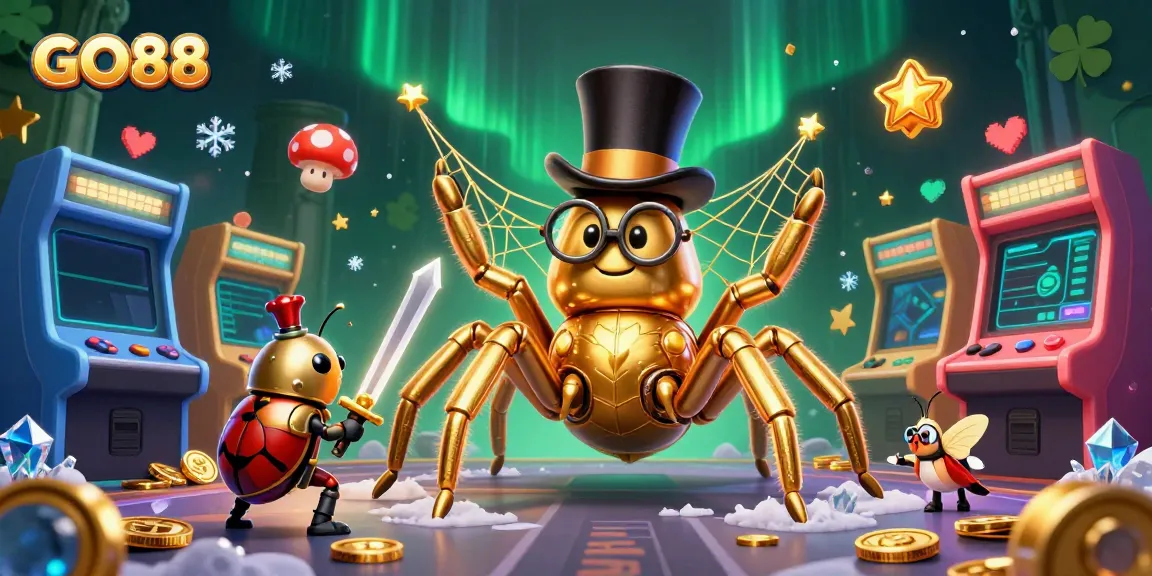 Experience exciting odds with GO88's dynamic casino game elements in a vibrant setting.